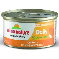 Almo Nature 24x Daily Menu Kattenvoer Nat Mousse Kip 85 gr