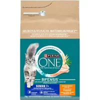 Purina One Kattenvoer Droog Senior Kip - Volkoren Granen 3 Kg