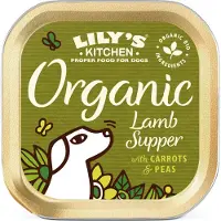 Lily's Kitchen 11x150 gr dog organic lamb supper hondenvoer