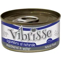 VIBRISSE Cat Makreel - Natvoer Rijk Aan Vocht - 24x70 Gr, Zonder Kunstmatige Toevoegingen