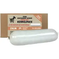 FRED Freds gestoomd vers vlees worst kennelpack zalm graan en glutenvrij - 10x900 gr