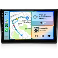 Hexinex HexinexMarket Octa-Core autoradio Geschikt voor Audi A4 S4 RS4 2000-2009 - Draadloos CarPlay, Android Auto, Androdi 15, multimediaspeler, 4GB+64GB