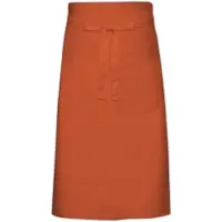 Link Kitchen Wear Kokssloof met zak - Orange - 70 x 100 cm -