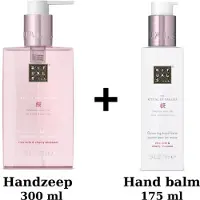 RITUALS Sakura - Hand Wash Set - Handzeep 300 ml + Hand Balm 175 ml - Kitchen Hand Balm 175 ml + Hand Wash 300 ml