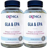 Orthica GLA & EPA - 2 x 180 softgels - Voordeelverpakking