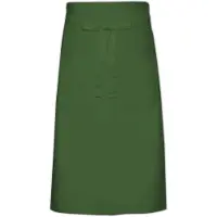 Link Kitchen Wear Kokssloof met zak - Bottle Green - 70 x 100 cm -