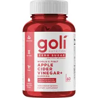 Goli Nutrition - suikervrije appelazijn gummies, 60 stuks