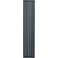 Monster Ovaal vormige radiator - 1800mm x 360mm - Anthracietgrijs
