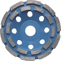 Rotec Komschijf Blue Line dubbel rijig 100 / 22,23 - 7511003 - 751.1003