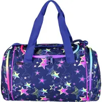 MCNEILL Sporttas marine / neongeel / mintgroen / rosa