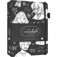 BBNC Uitgevers CreaChick Schetsboek - Black