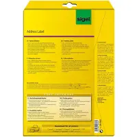 Sigel adresetiket 99,1x67,7mm wit doos à 25 vel 8 etiketten per vel