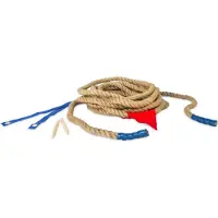 BS Toys Touwtrekken – 10 Meter Lang Touw met Opbergtas – Sportief Buitenspel voor Kinderen vanaf 6 Jaar