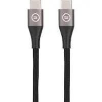 BlueBuilt Usb C naar Usb C Kabel 3m Nylon Zwart