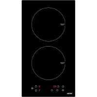 MPM 30-IM-06 - Inbouw Inductiekookplaat - 2 Kookzones - Touchbediening - Timer - Restwarmte-indicatie - Zwart Glas
