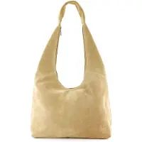 Bear design Suède Shopper Tamara Bisquit