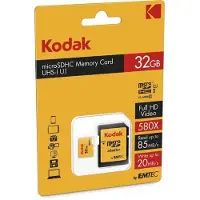 Kodak microSDHC 32GB Class10 U1 w/adapter