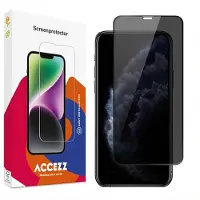 Accezz Gehard Glas Privacy Screenprotector voor de Apple iPhone 11 Pro / Xs / X