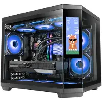 Mars Gaming MC3TCORELCDM Computerbehuizing, Mini-tower, zwart