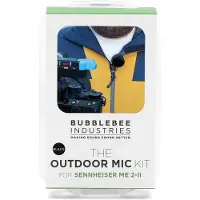 Bubblebee The Outdoor Mic Kit For Sennheiser ME 2-II, Black