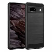 IMoshion Brushed Backcover voor de Google Pixel 7a - Zwart