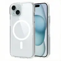 Accezz Xtreme Impact Backcover met MagSafe voor de Apple iPhone 15 - Transparant