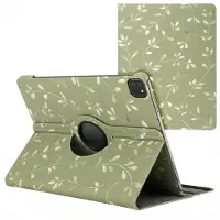 IMoshion 360° Draaibare Design Bookcase voor de Apple iPad Air 13 inch (2026) M4 / (2025) M3 / (2024) M2 - Green Flowers