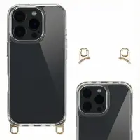 Selencia Backcover met afneembare haakjes voor de Apple iPhone 16 Pro - Transparant