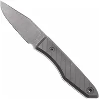 Big Idea Design USA Ti Lookout Fixed Blade USA-LO-MGC Stonewashed Magnacut, Titanium, vaststaand mes, Mak Kelsay design