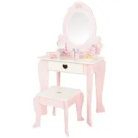 Woomax Wooden With Stool &amp; Accessories Kaptafel