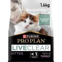 Purina Liveclear Kattenvoer Droog Sterilised Kitten Kalkoen 1,4 Kg