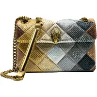Kurt Geiger Medium Kensington Fabric Metal Schoudertas