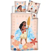 Disney Vaiana kinderdekbedovertrek Warrior - polykatoen
