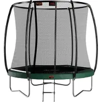 Avyna Trampoline Pro-Line 08 + Royal Class Veiligheidsnet + Ladder Groen