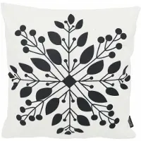Gek op kussens! Sneeuwvlok | 45 x 45 cm | kussenhoes | katoen/polyester