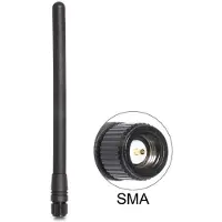 DeLOCK ZigBee 868 MHz antenne met SMA (m) connector - 2 dBi / zwart