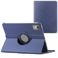 IMoshion 360° draaibare Bookcase voor de Lenovo Idea Tab - Donkerblauw