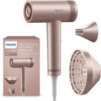 Philips 8000 Series Föhn – ThermoShield Advanced – Ionen‑technologie – Haardroger Met Diffuser - Champagne – BHD839/11