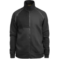 Jobman 5141 Sweatshirt Full-Zip Heren Zwart maat M heren