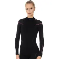 Brubeck Dames Thermoshirt - met Nilit Innergy - Zwart/Roze - XL
