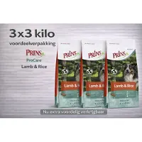 Prins ProCare Lamb & Rice - 3x 3kg Voordeelverpakking