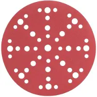 Radix - Schuurschijf - Pro - Klittenband 150 mm - P120 – 49 stofgaten (50 stuks)