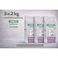 Jarco Premium Cat Vers Outdoor - 3x 2kg Voordeelverpakking