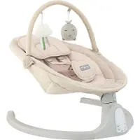 Momi Kenani Onyx - Elektrische Babyschommel - Bluetooth - Afstandsbediening - 5 Schommelsnelheden - Beige