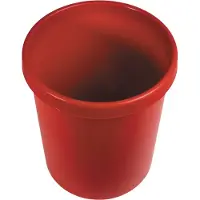 Helit Prullenbak 45 l Rood Kunststof