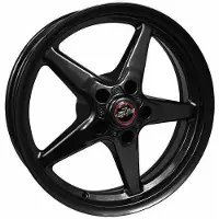 Race Star 92 Drag Star 17x10 5x115bp 6.3bs Direct Drill Black Wheel - Single Bead Lock