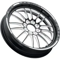 Weld Tuner Import 15x3.5 / 4x100mm BP / 2.25in. BS 1-Piece Black Wheel