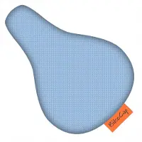 Bikecap Zadelhoesje Kids Uni sky blue | Fietszadelhoes - Fietszadeldek - Stof en waterafstotend