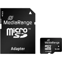 MediaRange microSDHC-kaart 16 GB Class 10