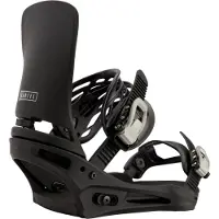 Burton - Snowboard bindingen - Cartel Black voor Unisex - Maat S - Zwart